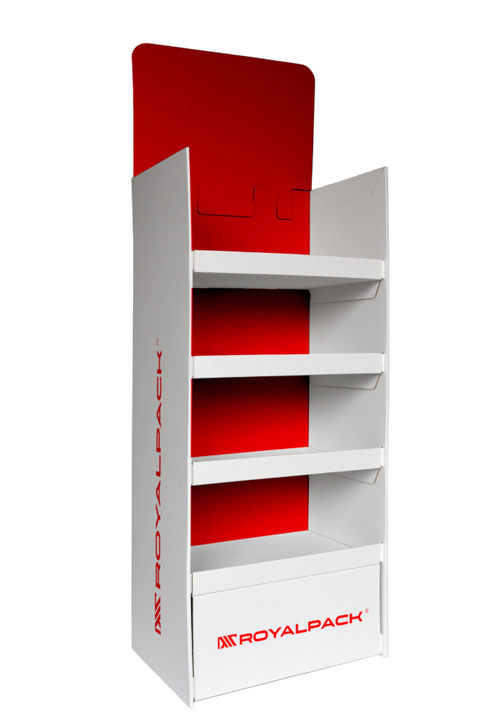 Stand produktowy POS Display firmy Royalpack