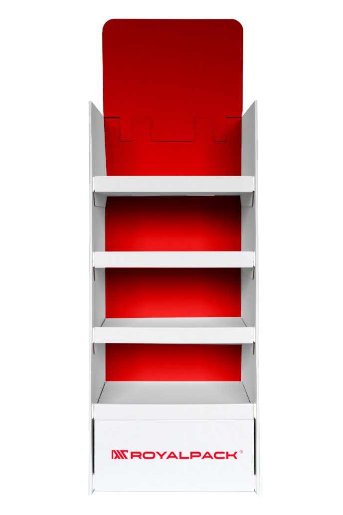Stand produktowy POS Display firmy Royalpack